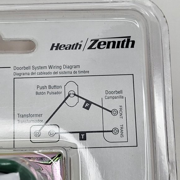HEATH/ZENITH Wired Transformer DW-122 Factory New for doorbell 120 VAC - Picture 7 of 13